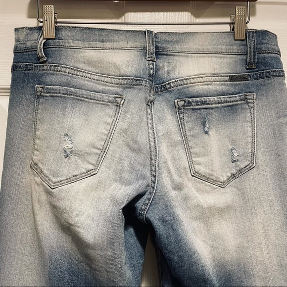 Kancan Distressed Boyfriend Stretch Jeans Size 26 - Picture 6 of 7